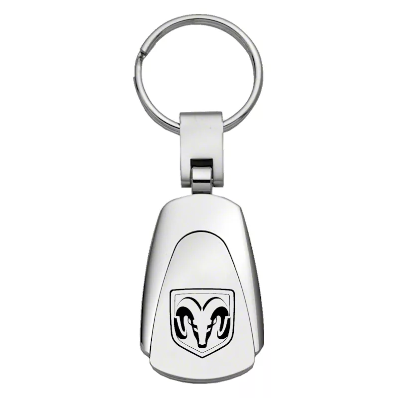 RAM Head Logo Teardrop Key Fob