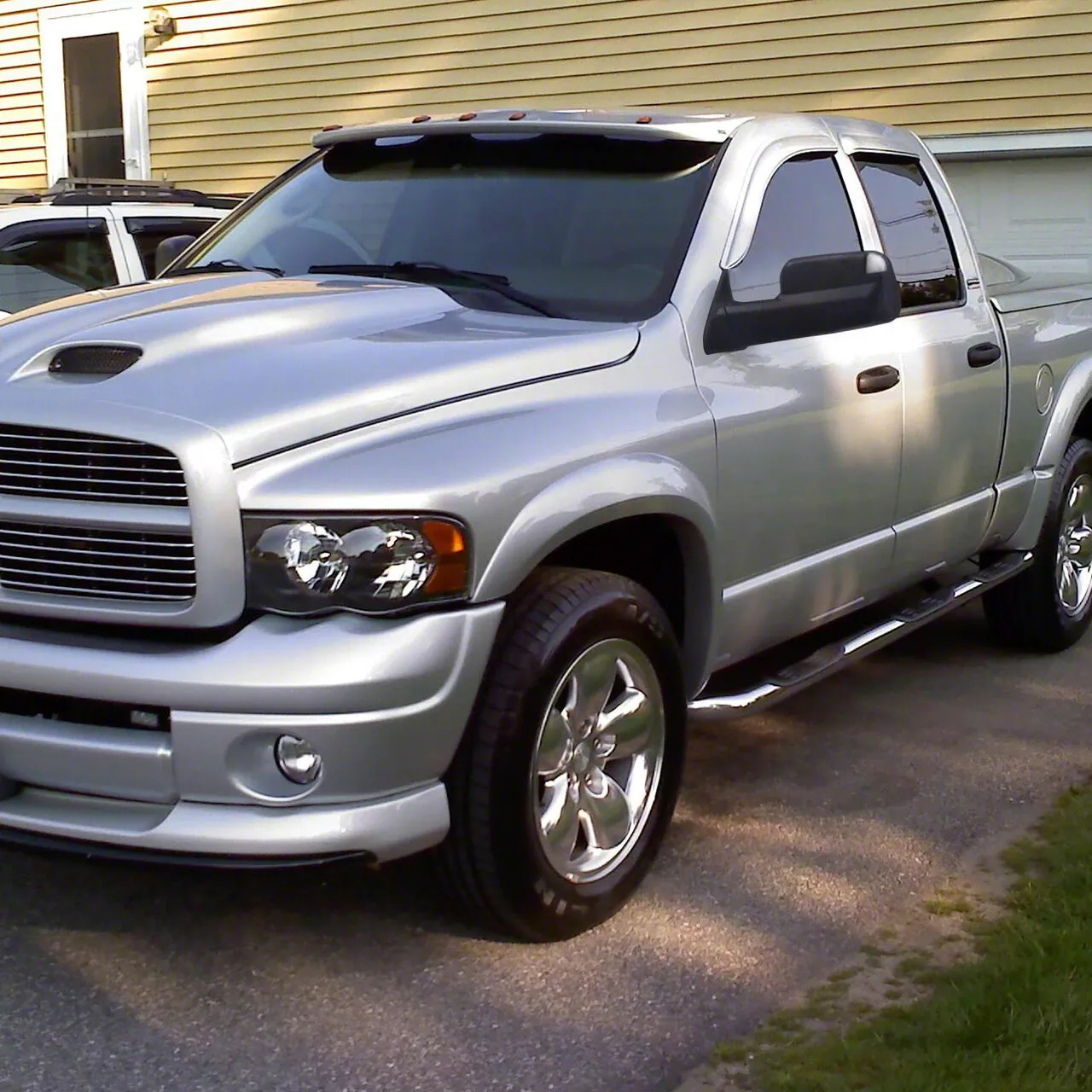 Powered Heated Towing Mirrors with Clear LED Turn Signals; Black (02-08 RAM 1500)