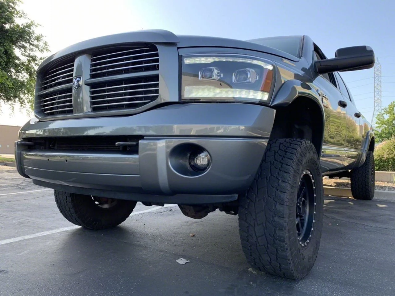 AlphaRex PRO-Series Projector Headlights; Alpha Black Housing; Clear Lens (06-08 RAM 1500)