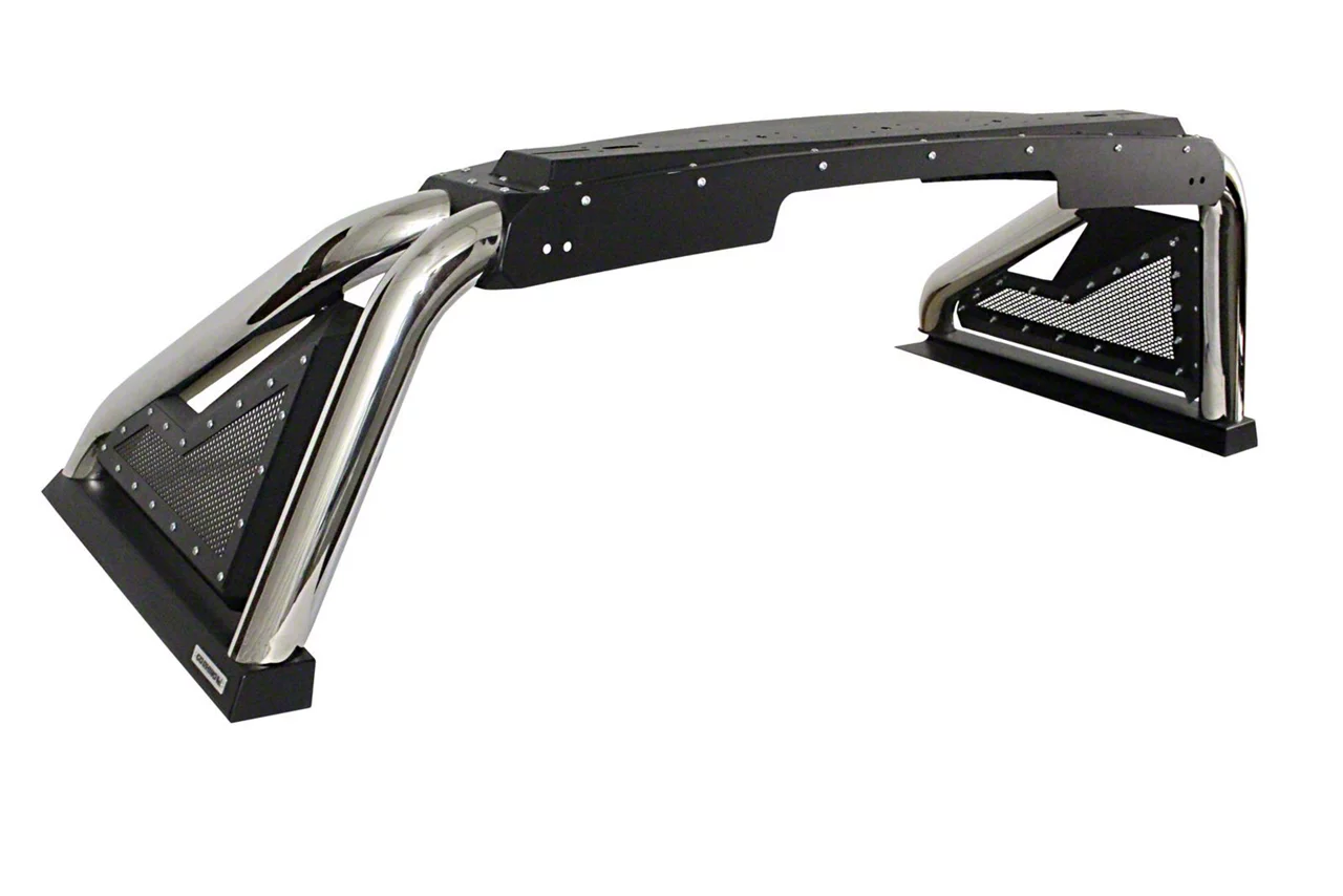 Go Rhino Sport Bar 2.0 Roll Bar; Polished (19-26 RAM 1500 w/o RAM Box)