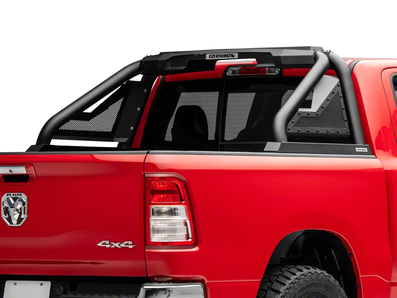 Go Rhino Sport Bar 2.0 Roll Bar; Textured Black (19-26 RAM 1500 w/o RAM Box)