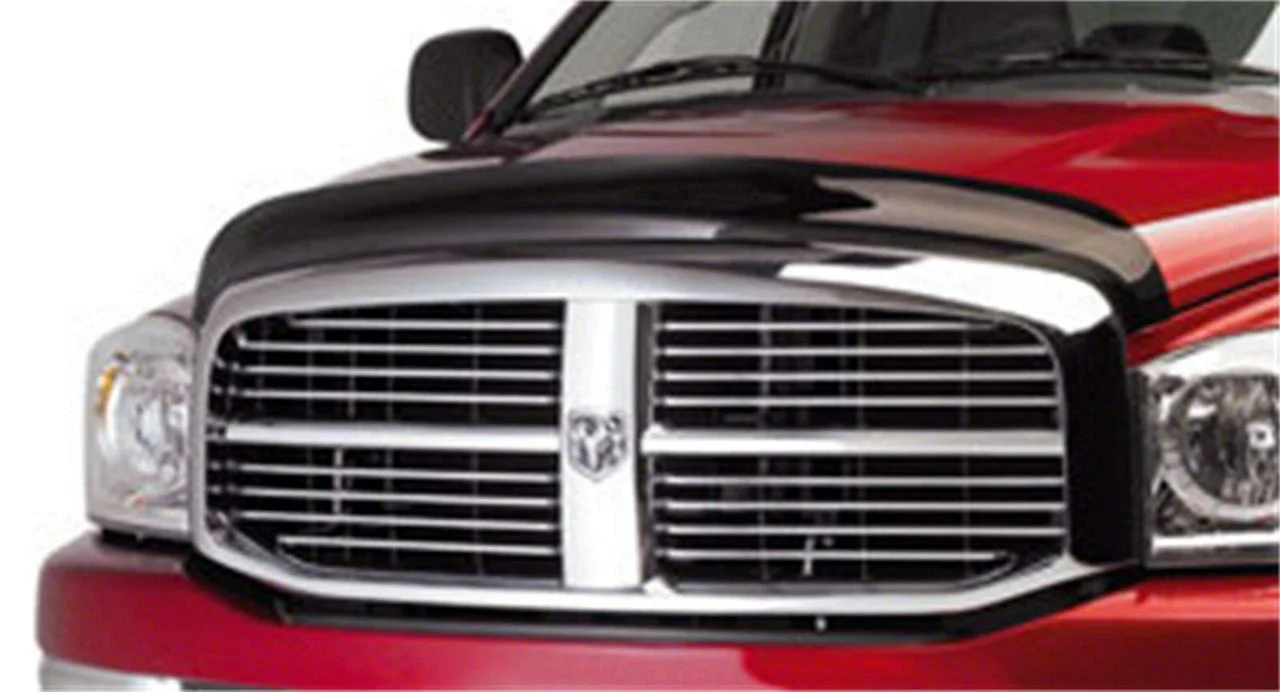 EGR Superguard Hood Guard; Dark Smoke (02-08 RAM 1500)