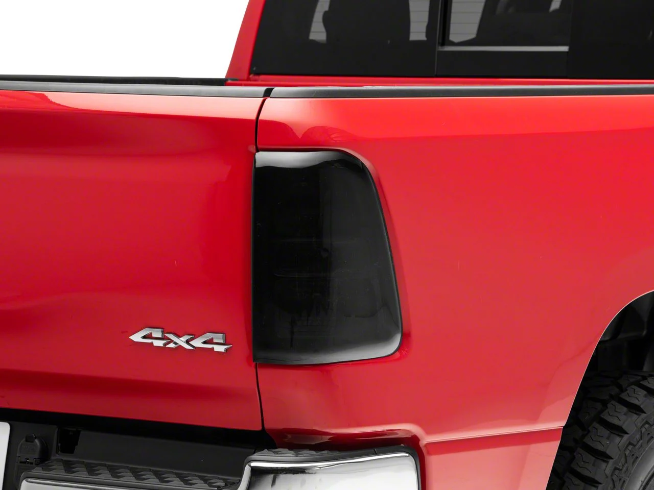 Tail Light Covers; Smoked (19-24 RAM 1500)