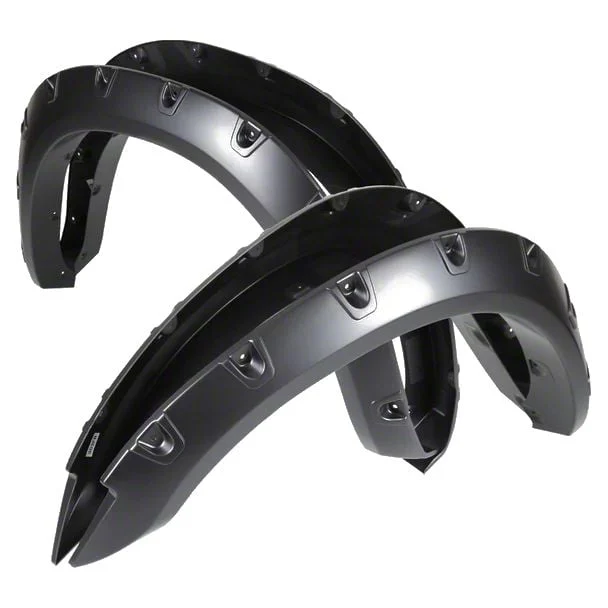 Terrain Fender Flares; Smooth Matte Black (02-08 RAM 1500)