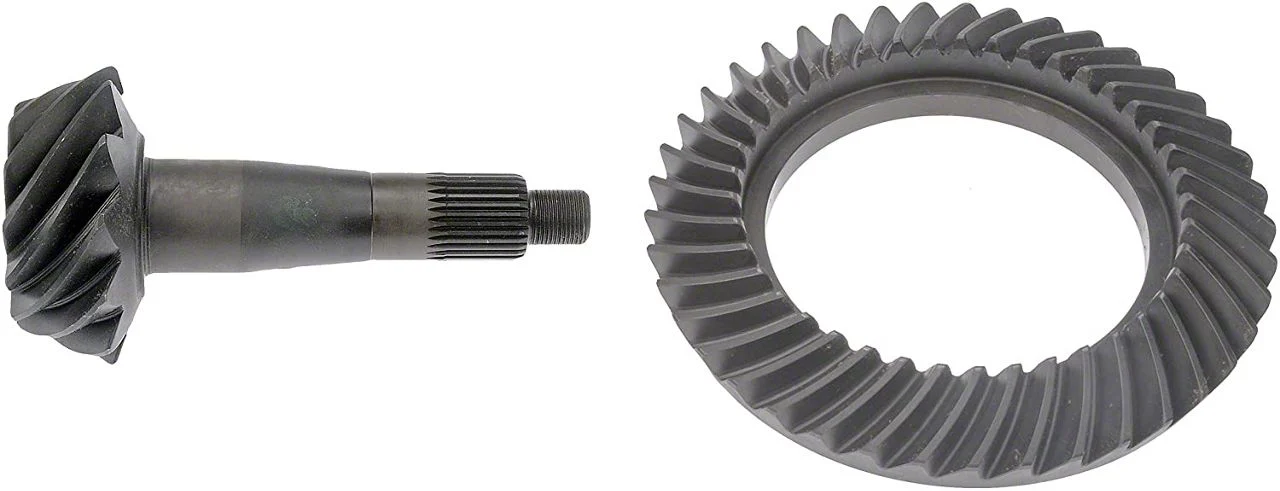 11.50-Inch Rear Axle Ring and Pinion Gear Kit; 4.56 Gear Ratio (03-13 RAM 2500)