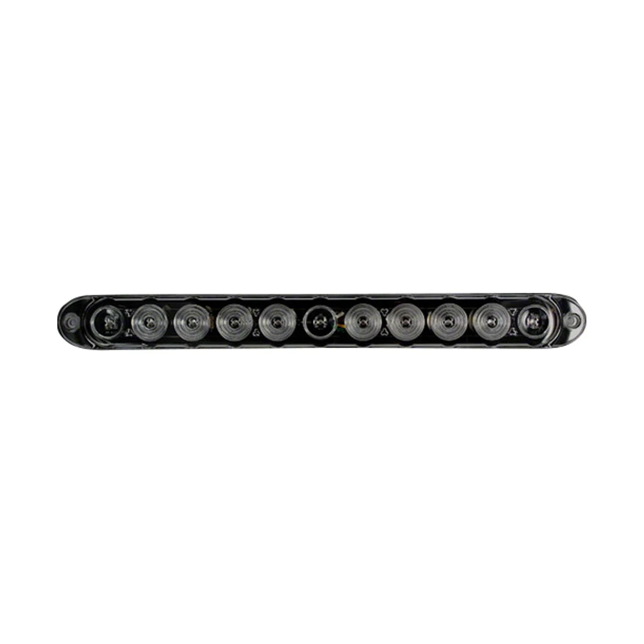 15-Inch Mini LED Tailgate Bar with Reverse Light; Smoked (Universal; Some Adaptation May Be Required)