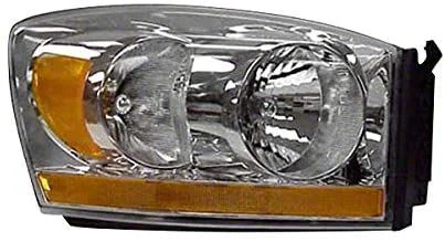 CAPA Replacement Headlight Lens Housing; Passenger Side (2006 RAM 3500)