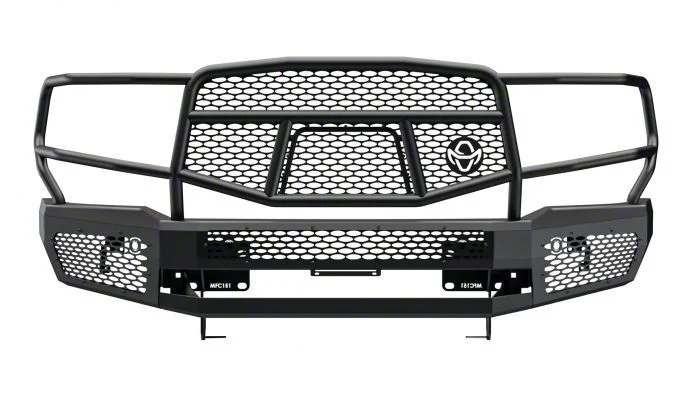 Ranch Hand Midnight Series Front Bumper with Grille Guard (15-19 Silverado 3500 HD)