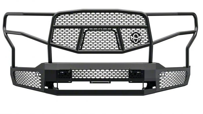 Ranch Hand Midnight Series Front Bumper with Grille Guard (20-26 Silverado 3500 HD)