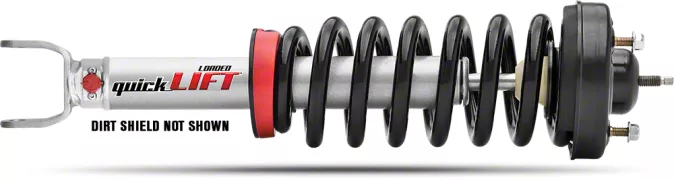 Rancho Loaded quickLIFT Front Strut for 2-Inch Lift; Passenger Side (09-18 4WD RAM 1500 w/o Air Ride)