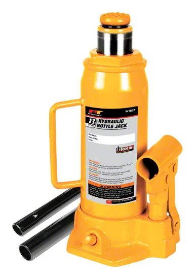 Hydraulic Bottle Jack; 8-Ton Capacity