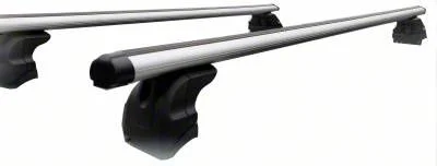 Traveler Cross Bar Roof Rack; Silver; 52-Inch (19-26 Ranger)