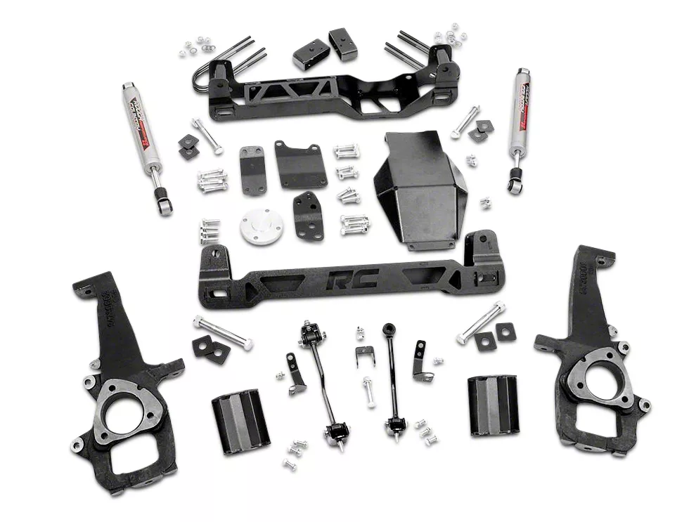 Rough Country Suspension 4-Inch Suspension Lift Kit (06-08 4WD RAM 1500)