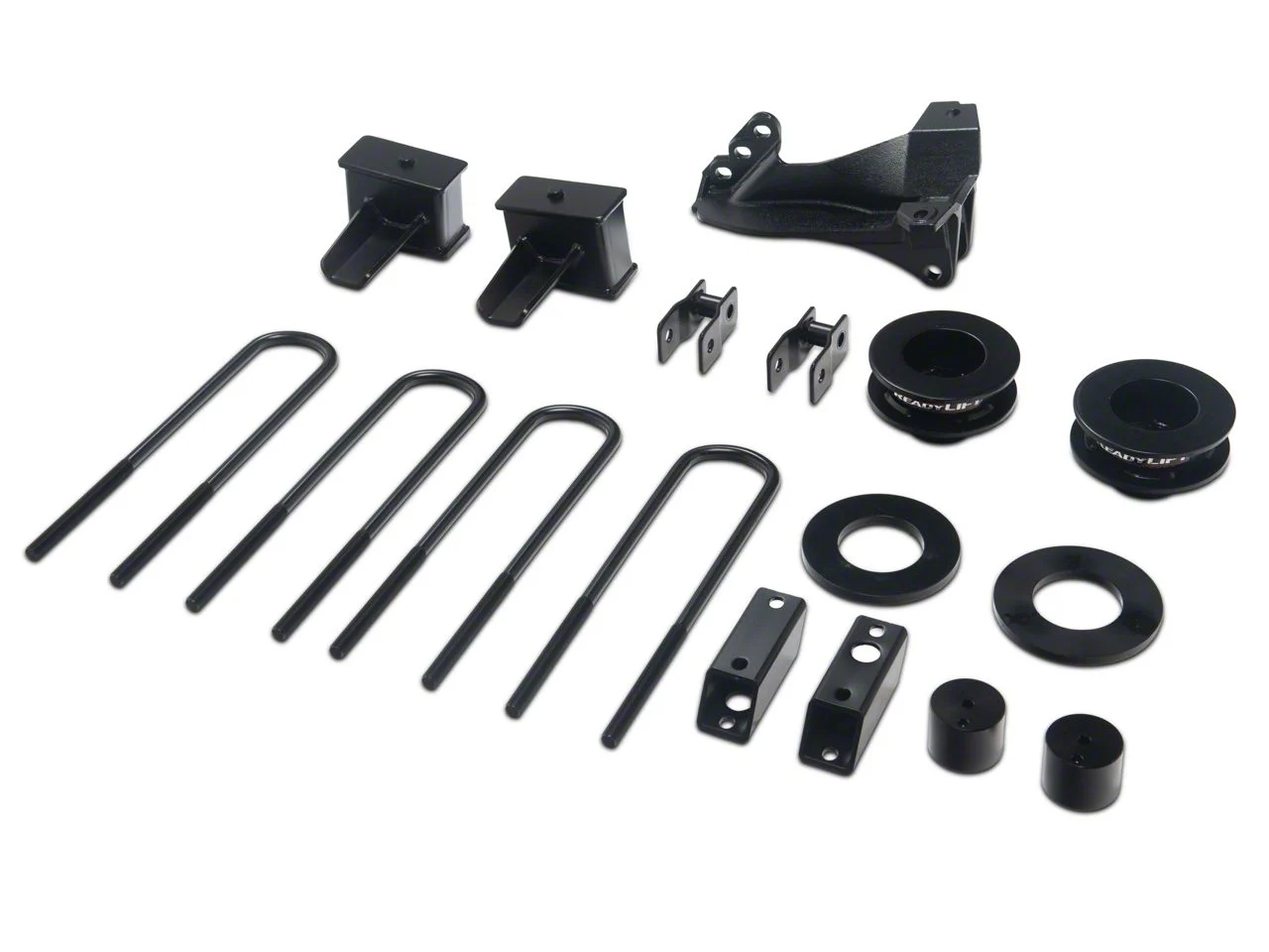 ReadyLIFT 2.50-Inch SST Suspension Lift Kit with 4-Inch Rear Tapered Blocks (17-26 4WD F-350 Super Duty SRW w/ 1-Piece Drive Shaft)