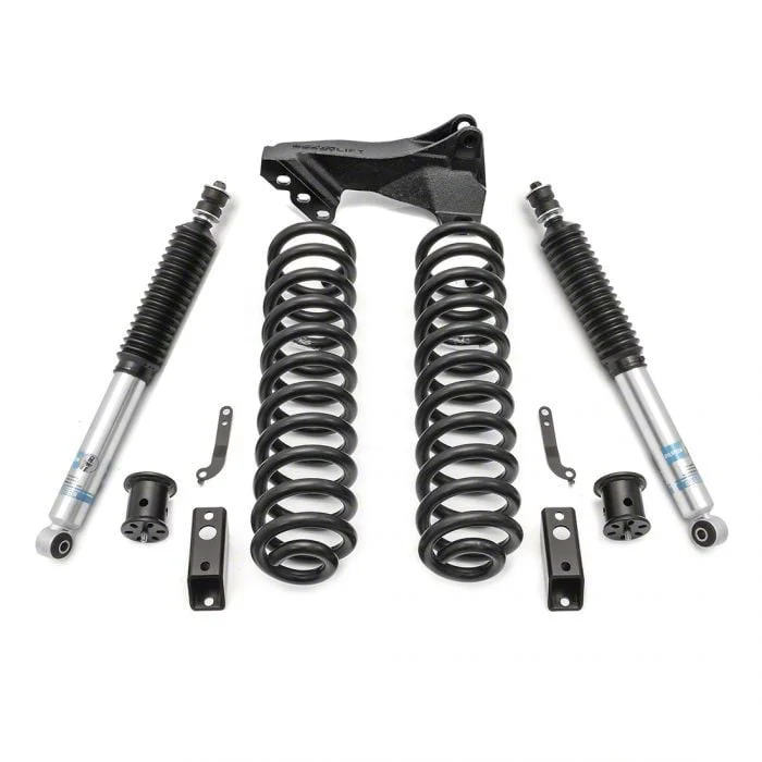 ReadyLIFT 2.50-Inch Coil Spring Front Suspension Lift Kit with Bilstein Shocks (17-19 4WD 6.7L Powerstroke F-350 Super Duty)