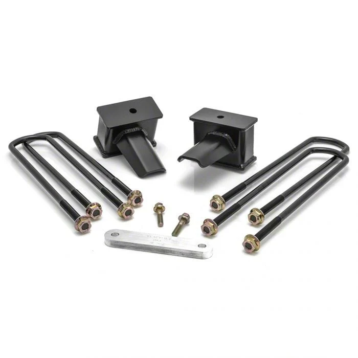ReadyLIFT 4-Inch Flat Rear Lift Block Kit for 2-Piece Driveshafts (17-26 F-350 Super Duty)