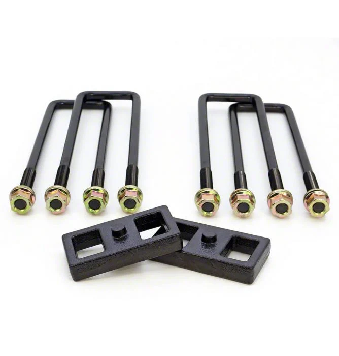 ReadyLIFT 1-Inch Rear Lift Block Kit for Factory Top Overloads (11-19 Silverado 2500 HD)