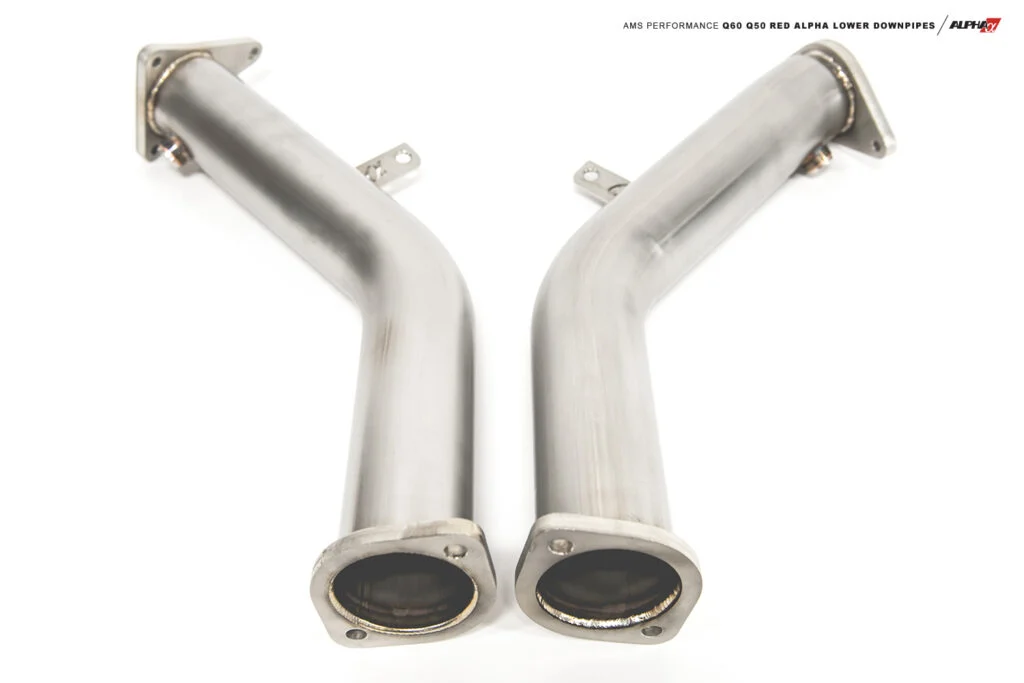 AMS PERFORMANCE VR30DDTT RACE LOWER DOWNPIPES - Nissan Z