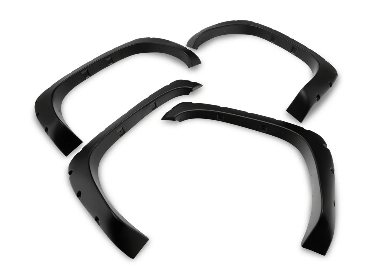 RedRock Pocket Style Fender Flares (03-06 Sierra 1500 Fleetside)