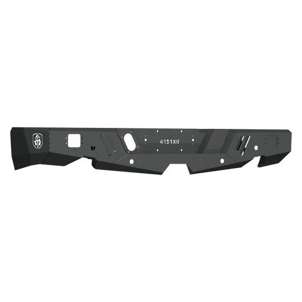 Road Armor Spartan Rear Bumper; Textured Black (13-18 RAM 1500)