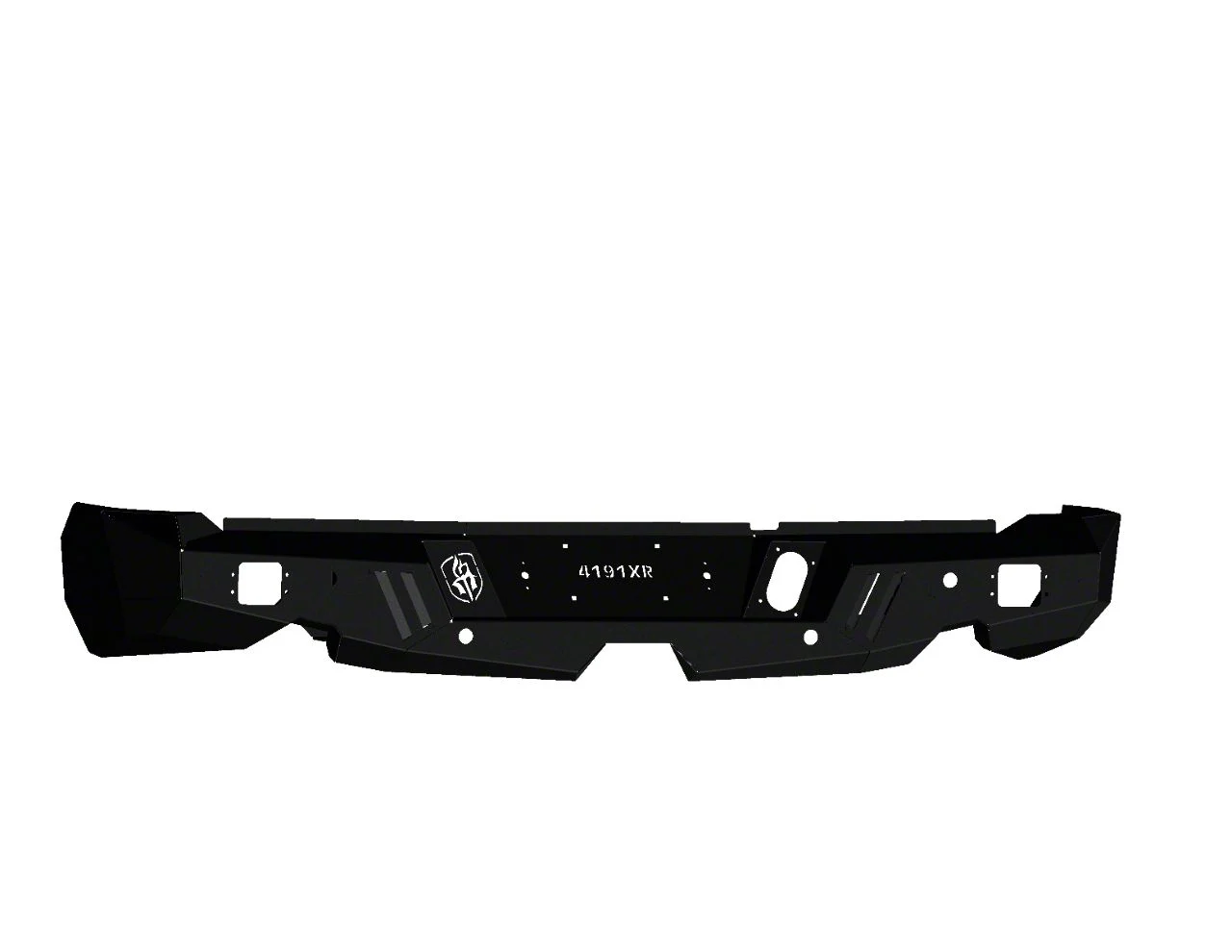 Road Armor Spartan Rear Bumper; Textured Black (19-26 RAM 1500)