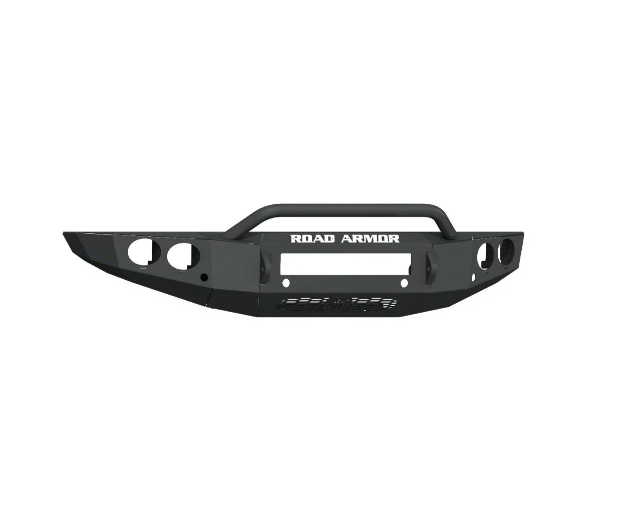 Road Armor Stealth Non-Winch Front Bumper with Pre-Runner Guard; Textured Black (19-23 Ranger)