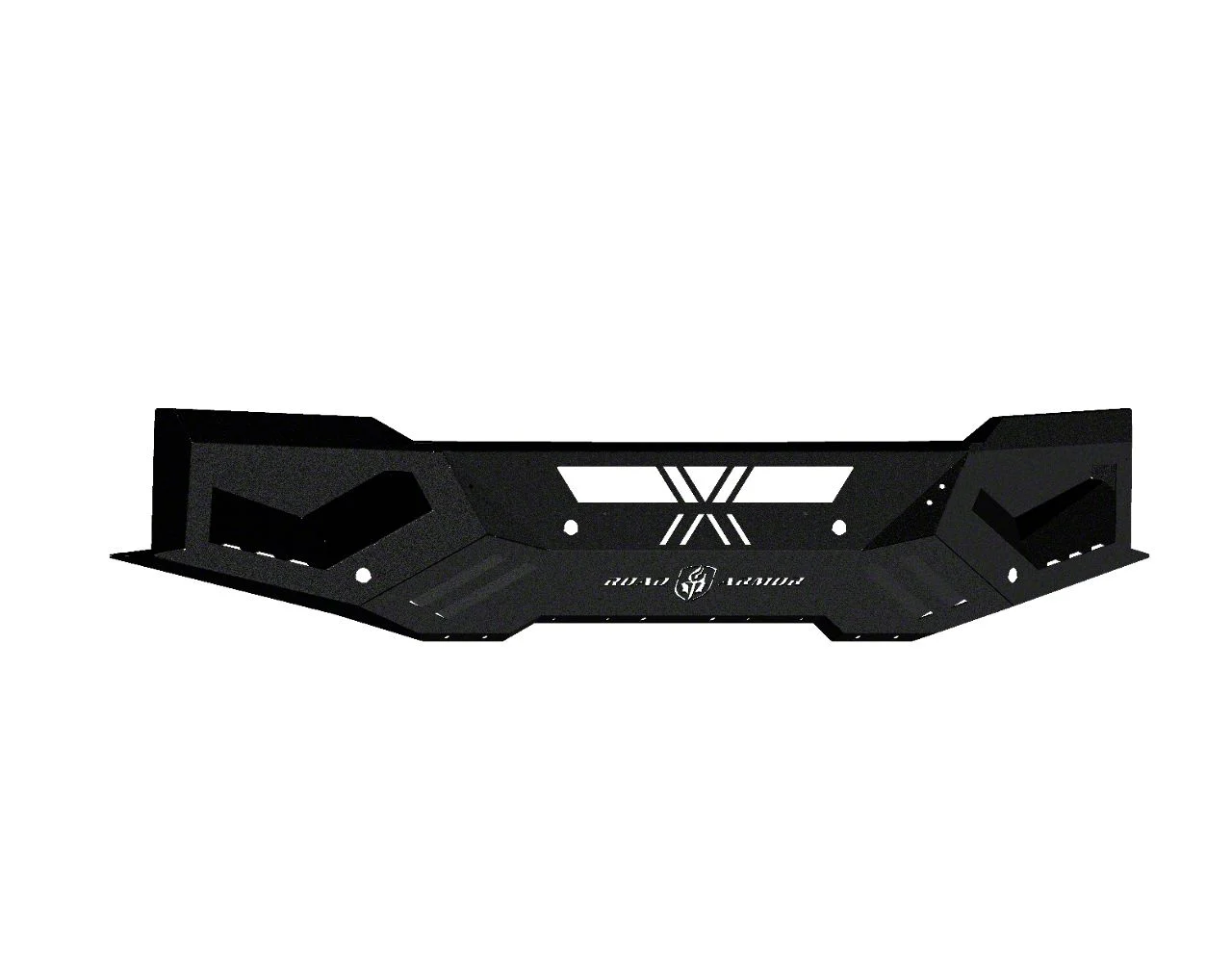Road Armor Spartan Front Bumper; Textured Black (19-21 Silverado 1500)