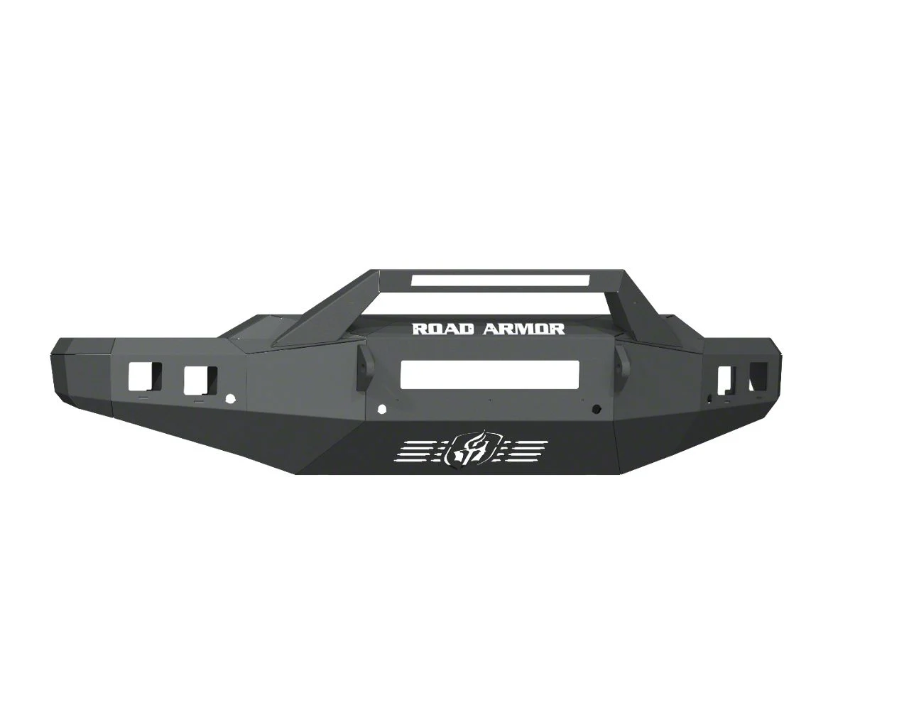 Road Armor Stealth Non-Winch Front Bumper with Sheetmetal Pre-Runner Guard; Textured Black (20-23 Silverado 3500 HD)