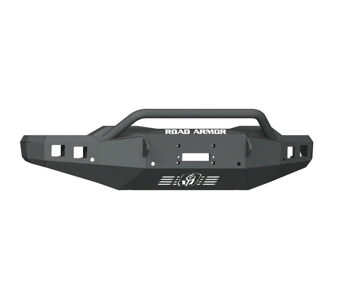 Road Armor Stealth Winch Front Bumper with Pre-Runner Guard; Textured Black (20-23 Silverado 3500 HD)