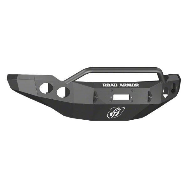 Road Armor Stealth Winch Front Bumper with Pre-Runner Guard; Textured Black (11-14 Silverado 3500 HD)