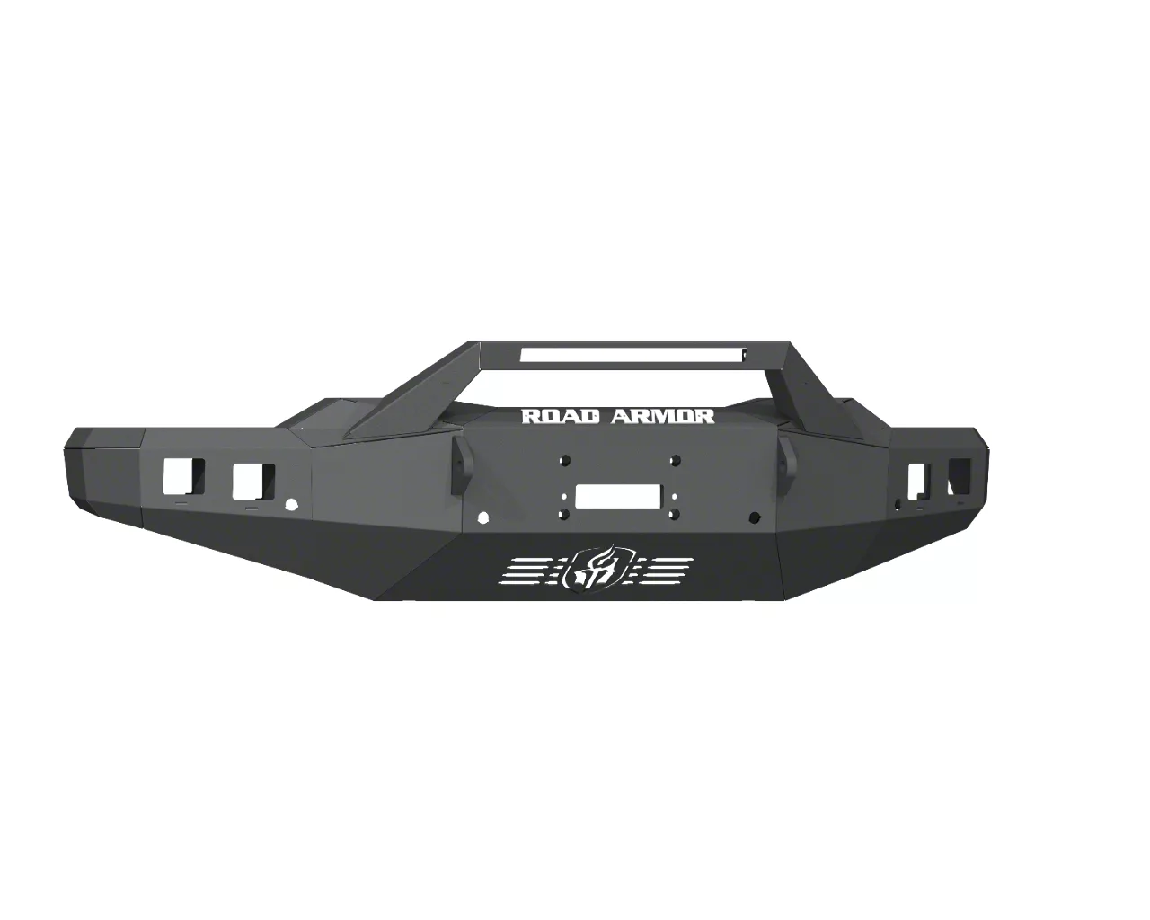 Road Armor Stealth Winch Front Bumper with Sheetmetal Pre-Runner Guard; Textured Black (20-23 Silverado 3500 HD)