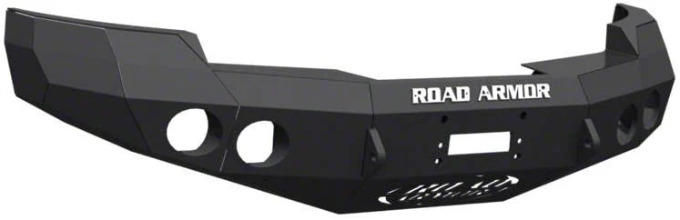 Road Armor Stealth Winch Front Bumper; Textured Black (07-10 Silverado 3500 HD)