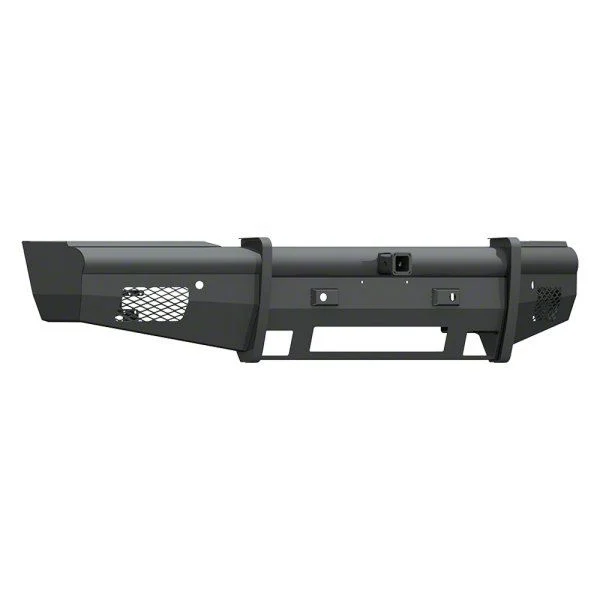 Road Armor Vaquero Non-Winch Front Bumper with 2-Inch Receiver Hitch; Textured Black (15-19 Silverado 3500 HD)