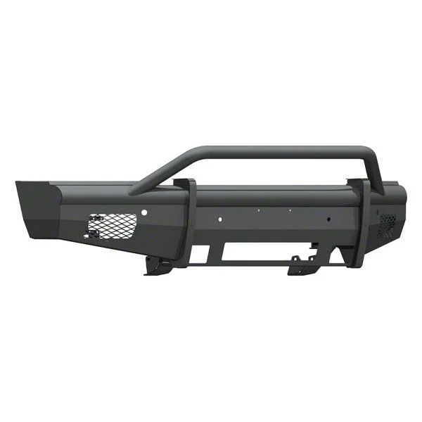 Road Armor Vaquero Non-Winch Front Bumper with Pre-Runner Guard; Textured Black (15-19 Silverado 3500 HD)