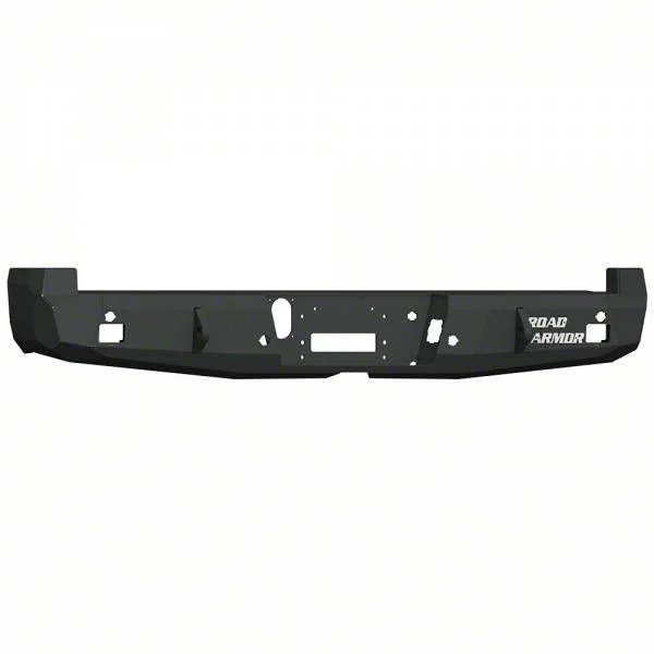 Road Armor Stealth Rear Winch Bumper; Textured Black (17-22 F-250 Super Duty)