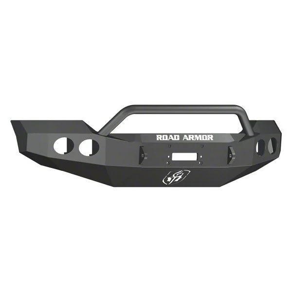 Road Armor Stealth Winch Front Bumper with Pre-Runner Guard; Textured Black (11-16 F-250 Super Duty)