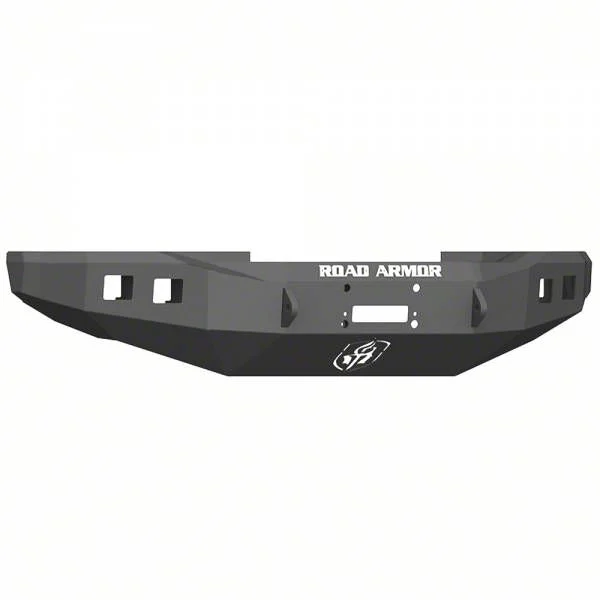 Road Armor Stealth Winch Front Bumper; Wide Flare; Textured Black (17-22 F-250 Super Duty)