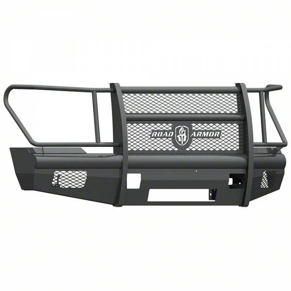 Road Armor Vaquero Non-Winch Front Bumper with Full Guard; Textured Black (11-16 F-250 Super Duty)