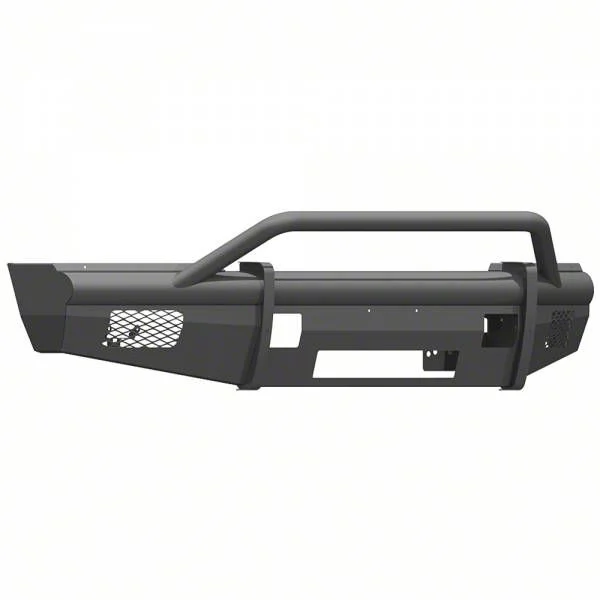 Road Armor Vaquero Non-Winch Front Bumper with Pre-Runner Guard; Textured Black (17-22 F-250 Super Duty)