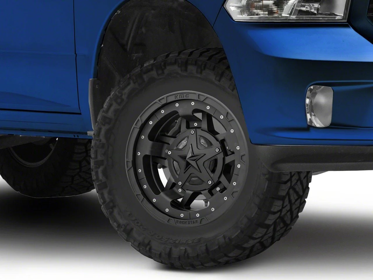 XD Rockstar III Matte Black 5-Lug Wheel; 17x9; -12mm Offset (09-18 RAM 1500)