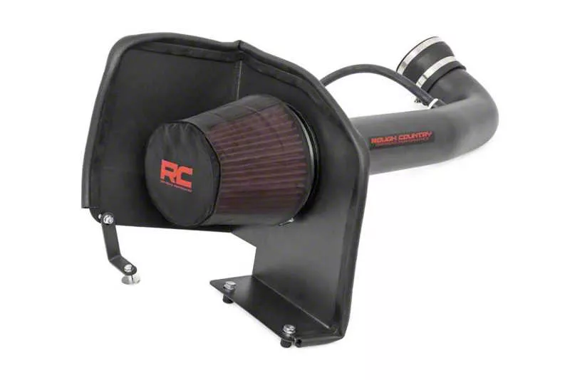 Rough Country Cold Air Intake with Pre-Filter Bag (09-13 5.3L Silverado 1500)