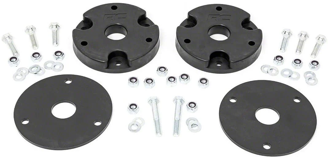 Rough Country Suspension 2-Inch Upper Strut Leveling Kit (19-26 Sierra 1500, Excluding AT4 & Denali)
