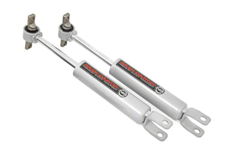 Rough Country Suspension Premium N3 Front Shocks for 0 to 3-Inch Lift (11-26 Sierra 2500 HD)