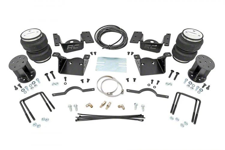Rough Country Offroad Rear Air Spring Kit for 0 to 7.50-Inch Lift; 10-1/4 to 11-1/4-Inch Range (11-19 Sierra 2500 HD)