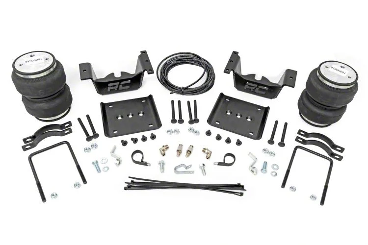 Rough Country Offroad Rear Air Spring Kit for 0 to 7.50-Inch Lift; Stock Range (07-18 Silverado 1500)