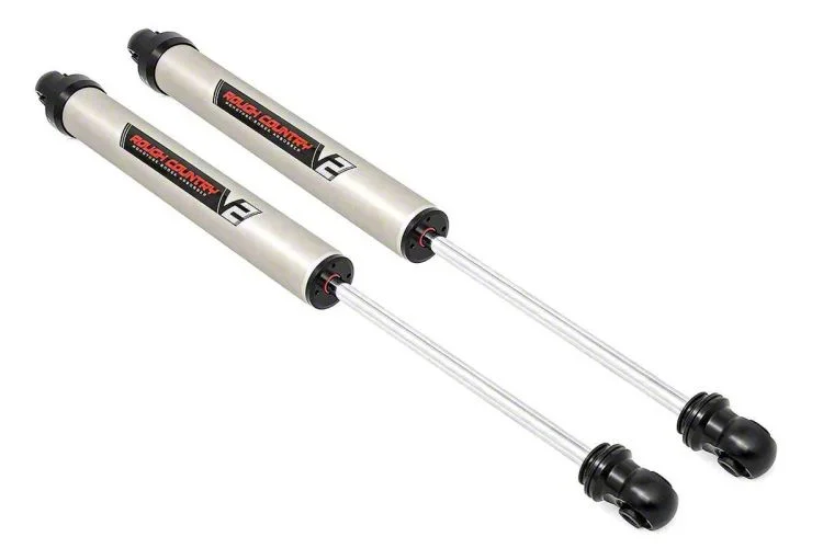 Rough Country Offroad V2 Monotube Rear Shocks for 3.50 to 7.50-Inch Lift (07-26 Silverado 2500 HD)