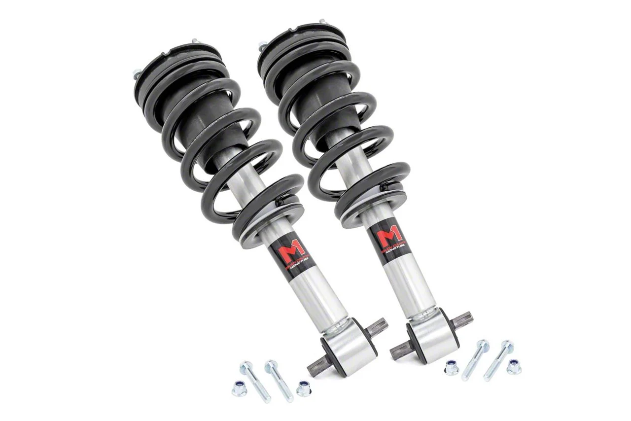 Rough Country Suspension M1 Adjustable Leveling Front Struts for 0 to 2-Inch Lift (07-14 Tahoe)