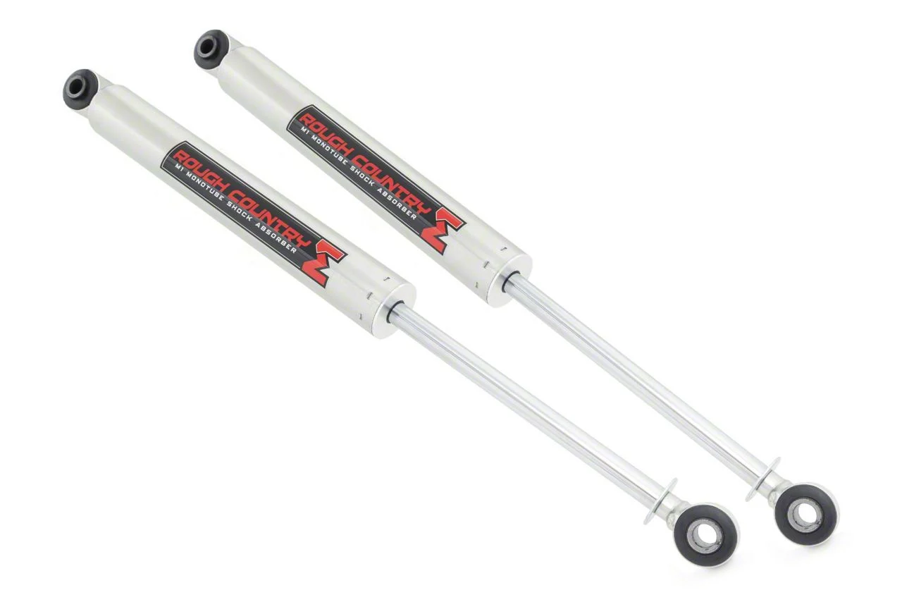 Rough Country Suspension M1 Monotube Rear Shocks for 7 to 8-Inch Lift (07-20 Tahoe)