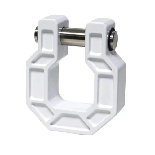Royal Hooks Aluminum Royal Show Shackle; White