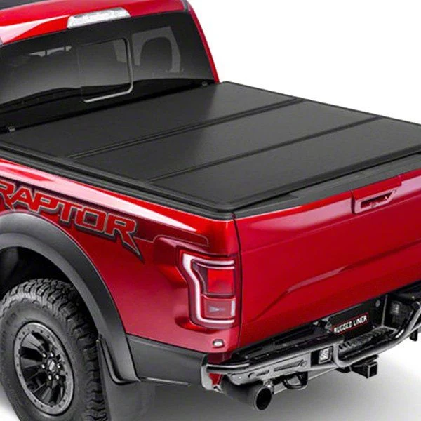 Rugged Liner HC3 Premium Hard Folding Truck Bed Cover (20-26 Sierra 2500 HD w/ 8-Foot Long Box)